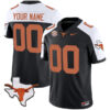 Custom Texas Longhorns Football Alternate Black Vapor F.U.S.E Limited Stitched Jersey