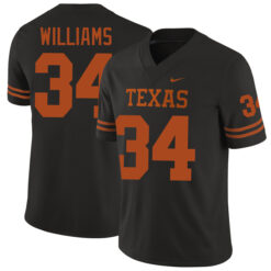 Ricky Williams Texas Longhorns Football Black Alternate Game Stitched Jersey