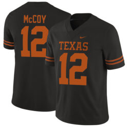 Colt McCoy Texas Longhorns Football Black Alternate Game Stitched Jersey