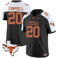 Earl Campbell Texas Longhorns Football Alternate Black Vapor F.U.S.E Limited Stitched Jersey