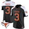 Quinn Ewers Texas Longhorns Football Alternate Black Vapor F.U.S.E Limited Stitched Jersey