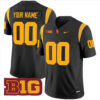 Custom USC Trojans Football Black Vapor F.U.S.E Limited Stitched Jersey w/ B1G Patch