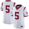 Reggie Bush USC Trojans Football White Away Stitched Jersey