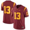 Caleb Williams USC Trojans Football Cardinal Home Stitched Jersey