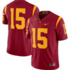 Drake London USC Trojans Football Cardinal Home Limited Stitched Jersey