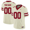 Custom Oklahoma Sooners Football Cream Alternate Game Stitched Jersey