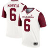 Baker Mayfield Oklahoma Sooners Football White Legend Stitched Jersey