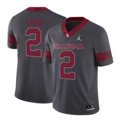 CeeDee Lamb Oklahoma Sooners Football Grey Alternate Stitched Jersey