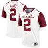 CeeDee Lamb Oklahoma Sooners Football White Legend Stitched Jersey