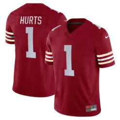 Jalen Hurts Oklahoma Sooners Football Crimson Alternate Stitched Jersey