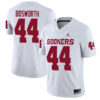 Brian Bosworth Oklahoma Sooners Football White Away Stitched Jersey