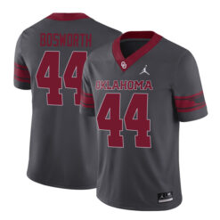 Brian Bosworth Oklahoma Sooners Football Grey Alternate Stitched Jersey