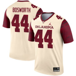 Brian Bosworth Oklahoma Sooners Football Cream Legend Stitched Jersey