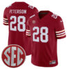 Adrian Peterson Oklahoma Sooners Football Crimson Alternate Stitched Jersey w/ SEC Patch