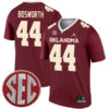 Brian Bosworth Oklahoma Sooners Football Crimson Legend Stitched Jersey w/ SEC Patch