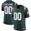 Custom Michigan State Spartans Football Green Alternate Game Stitched Jersey