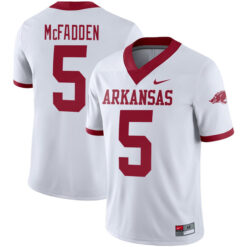 Darren McFadden Arkansas Razorbacks Football White Alternate Stitched Jersey