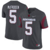 Darren McFadden Arkansas Razorbacks Football Grey Alternate Game Stitched Jersey