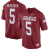 Darren McFadden Arkansas Razorbacks Football Cardinal Stitched Jersey