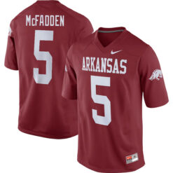 Darren McFadden Arkansas Razorbacks Football Cardinal Stitched Jersey