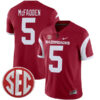 Darren McFadden Arkansas Razorbacks Football Cardinal Home Stitched Jersey w/ SEC Patch