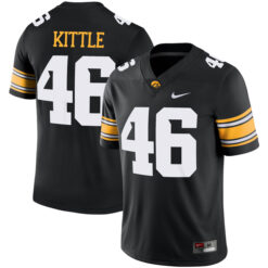 George Kittle Iowa Hawkeyes Football Black Alumni Limited Stitched Jersey