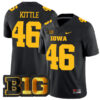 George Kittle Iowa Hawkeyes Football Black Alternate Stitched Jersey w/ B1G Patch