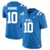 Eli Manning Ole Miss Rebels Football Powder Blue Alternate Stitched Jersey