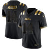 DK Metcalf Ole Miss Rebels Football Black Gold Stitched Jersey