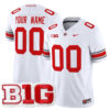 Custom Ohio State Buckeyes Football White Vapor F.U.S.E Limited Stitched Jersey