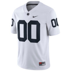 Alternative view of Custom Penn State Nittany Lions Football White Game Stitched Jersey