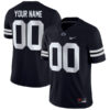 Custom Penn State Nittany Lions Football Black Game Stitched Jersey