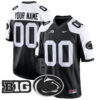 Custom Penn State Nittany Lions Football Black Alternate Stitched Jersey