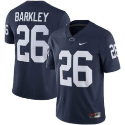 Saquon Barkley Penn State Nittany Lions Football Navy Home Stitched Jersey