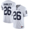Saquon Barkley Penn State Nittany Lions Football White Away Stitched Jersey