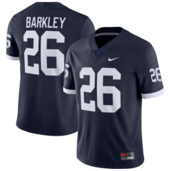 Saquon Barkley Penn State Nittany Lions Football Navy Alternate Stitched Jersey