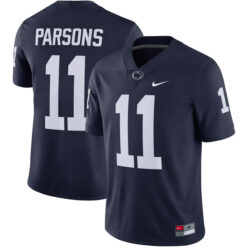 Micah Parsons Penn State Nittany Lions Football Navy Home Stitched Jersey