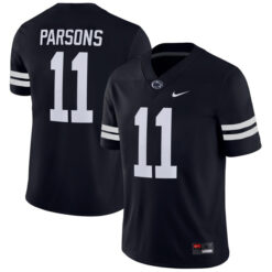 Micah Parsons Penn State Nittany Lions Football Black Alternate Stitched Jersey