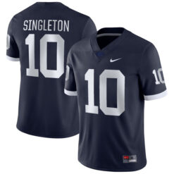 Nick Singleton Penn State Nittany Lions Football Navy Alternate Stitched Jersey