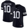 Nick Singleton Penn State Nittany Lions Football Black Alternate Stitched Jersey