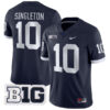Nick Singleton Penn State Nittany Lions Football Navy Alternate Stitched Jersey w/ B1G Patch