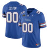 Custom Florida Gators Football Royal Blue Vapor F.U.S.E Limited Stitched Jersey w/ SEC Patch