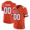 Custom Florida Gators Football Orange Vapor F.U.S.E Limited Stitched Jersey w/ SEC Patch