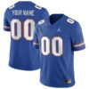 Custom Florida Gators Football Royal Blue Home Stitched Jersey