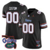 Custom Florida Gators Football Black Vapor F.U.S.E Limited Stitched Jersey