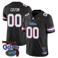 Custom Florida Gators Football Black Vapor F.U.S.E Limited Stitched Jersey
