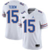 Tim Tebow Florida Gators Football White Away Stitched Jersey