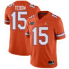 Tim Tebow Florida Gators Football Orange Alternate Stitched Jersey