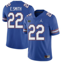 Emmitt Smith Florida Gators Football Royal Home Stitched Jersey