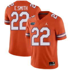 Emmitt Smith Florida Gators Football Orange Alternate Stitched Jersey